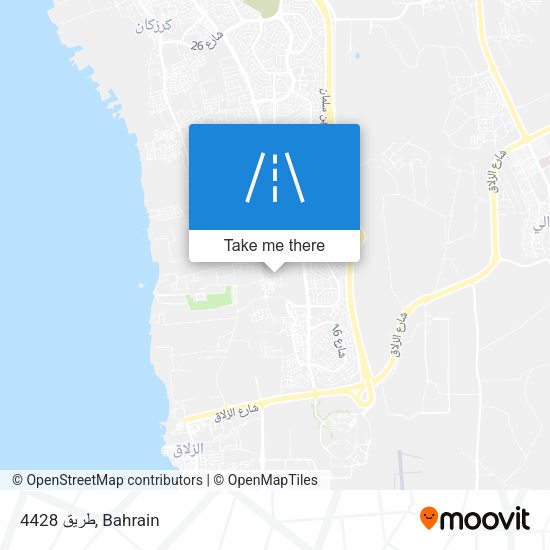طريق 4428 map