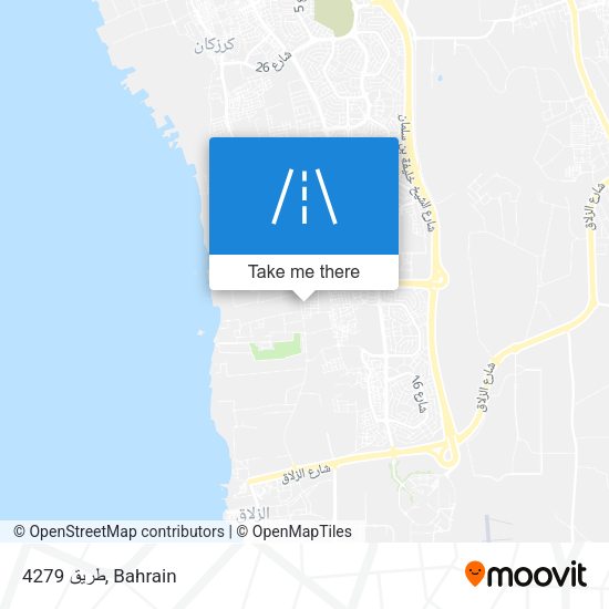 طريق 4279 map