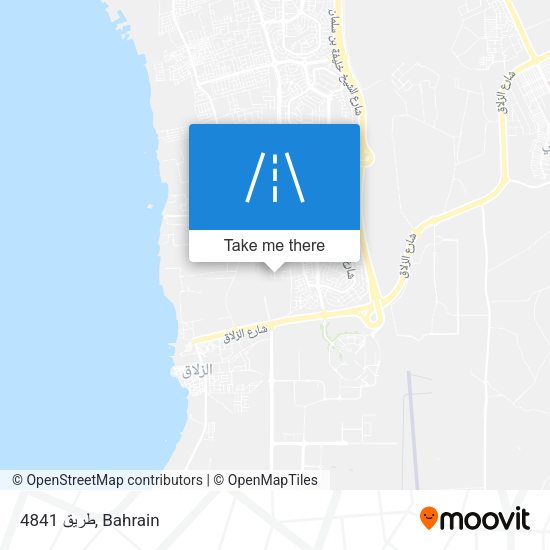 طريق 4841 map