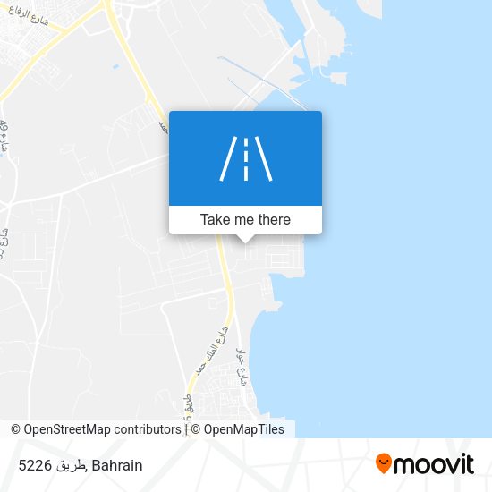 طريق 5226 map