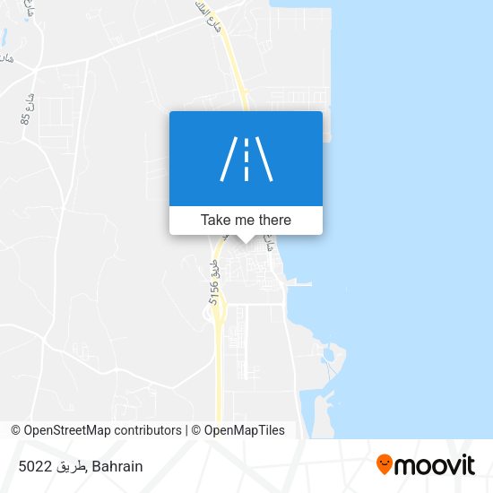 طريق 5022 map