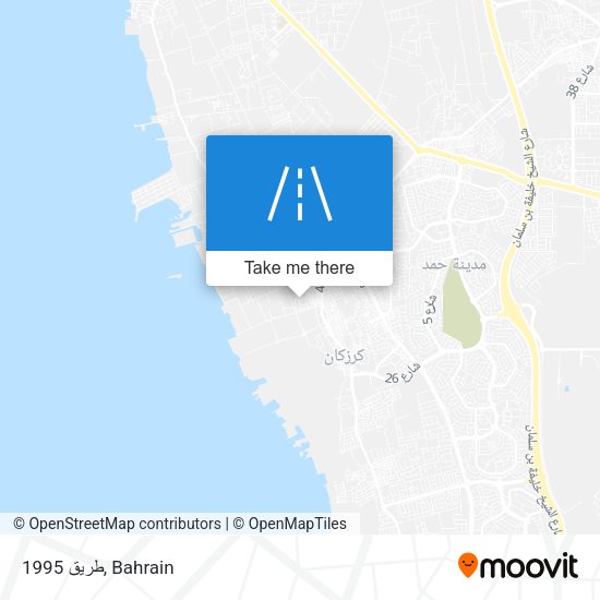 طريق 1995 map