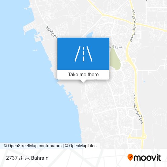 طريق 2737 map