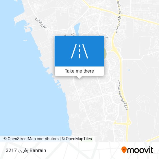 طريق 3217 map