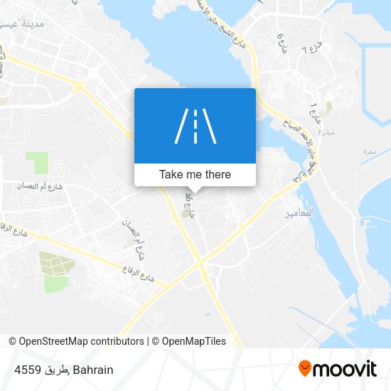 طريق 4559 map