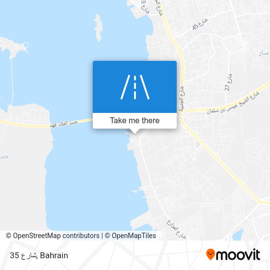 شارع 35 map