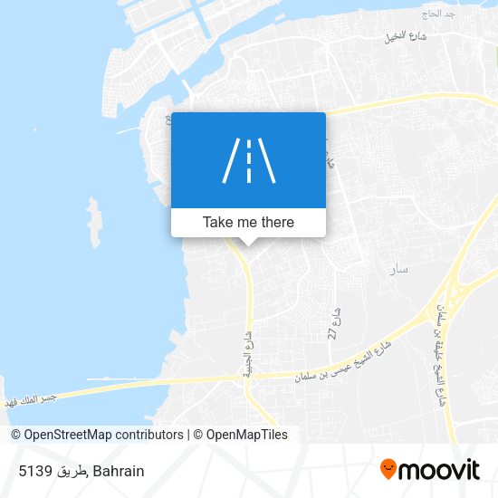 طريق 5139 map