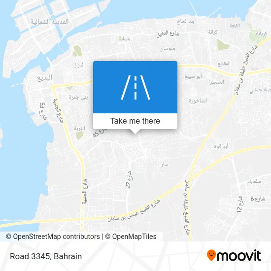 How to get to Road 3345, Al Markh by bus?