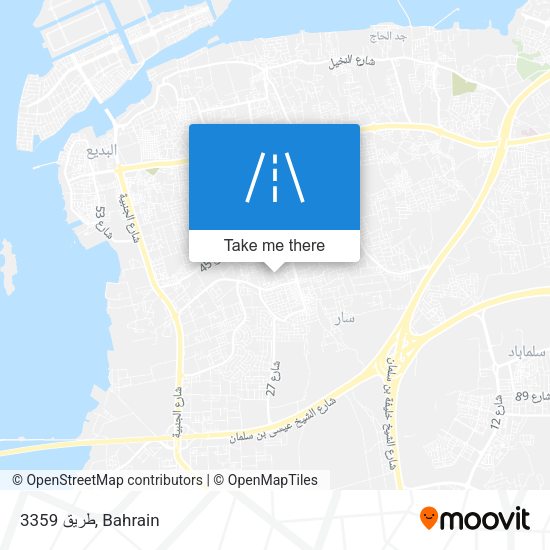 طريق 3359 map