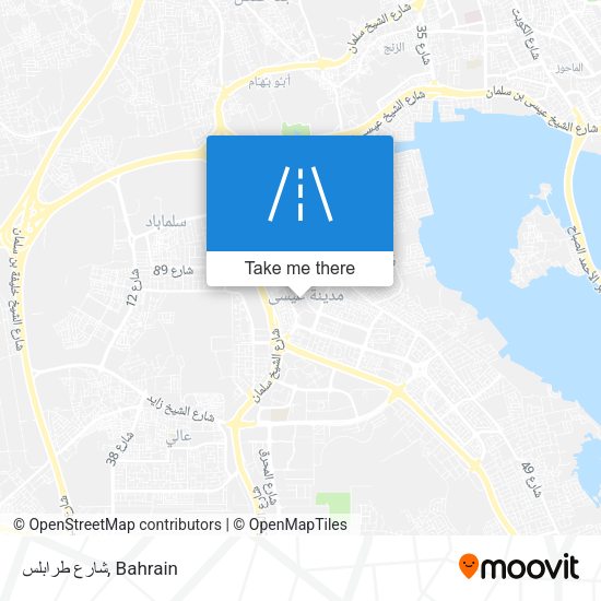 شارع طرابلس map