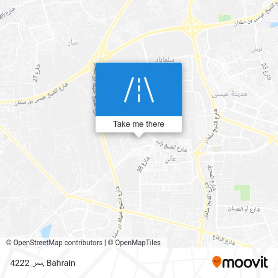ممر 4222 map