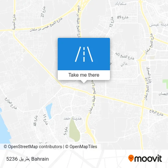 طريق 5236 map