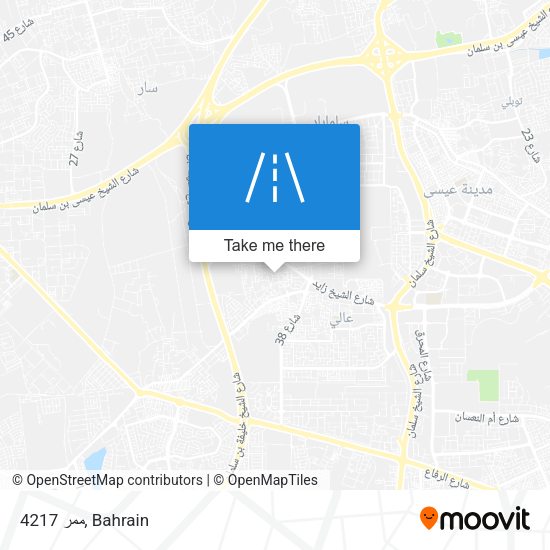 ممر 4217 map
