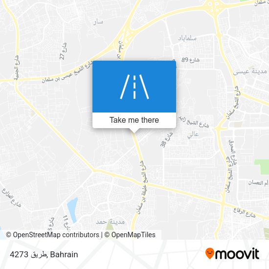طريق 4273 map