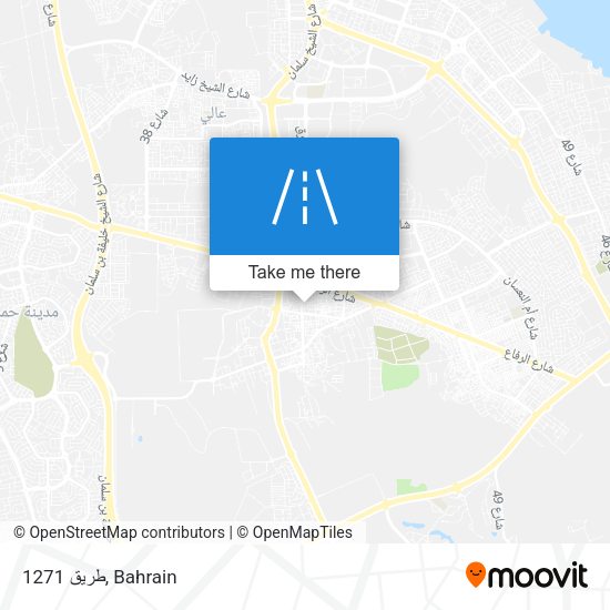طريق 1271 map