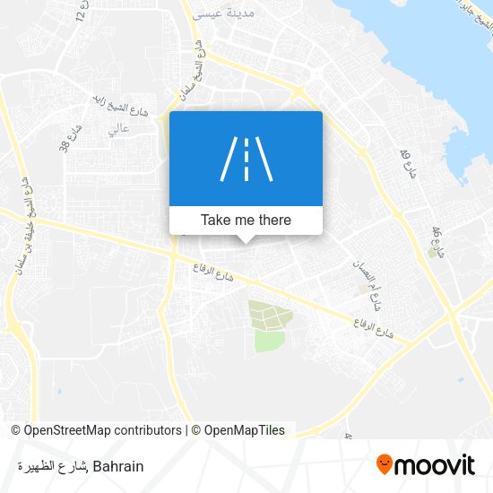 شارع الظهيرة map