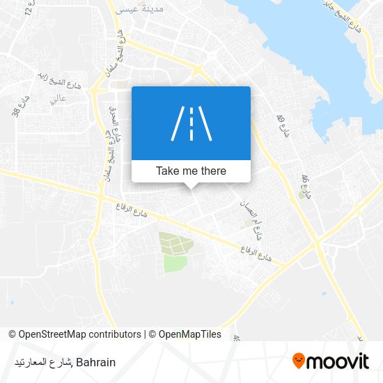 شارع المعارتيد map