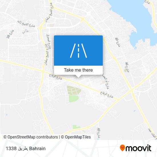 طريق 1338 map