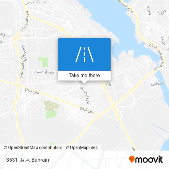 طريق 3531 map