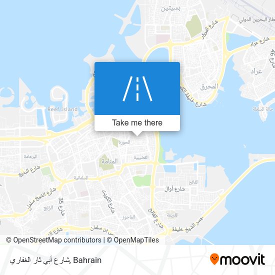شارع أبي ثار الغفاري map