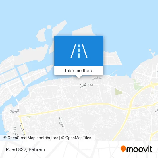 Road 837 map