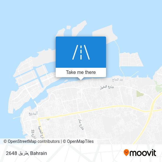 طريق 2648 map