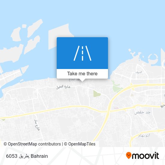 طريق 6053 map