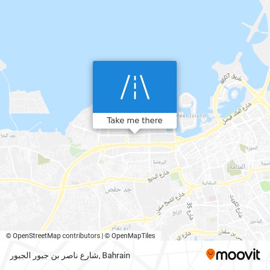 شارع ناصر بن جبور الجبور map