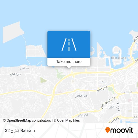 شارع 32 map