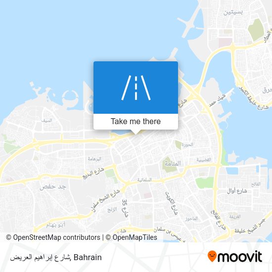 شارع إبراهيم العريض map