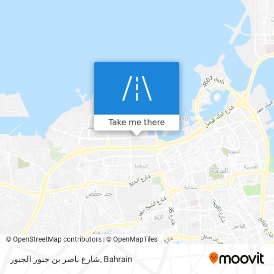 شارع ناصر بن جبور الجبور map