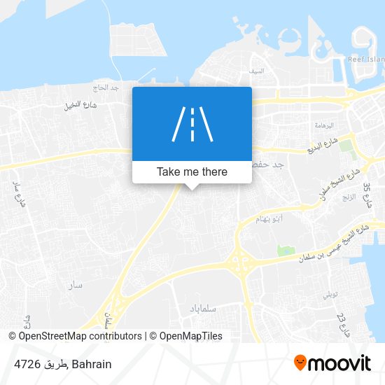 طريق 4726 map