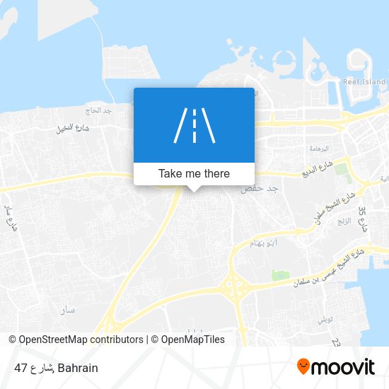 شارع 47 map