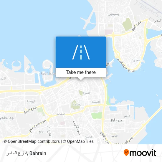 شارع الجاسر map