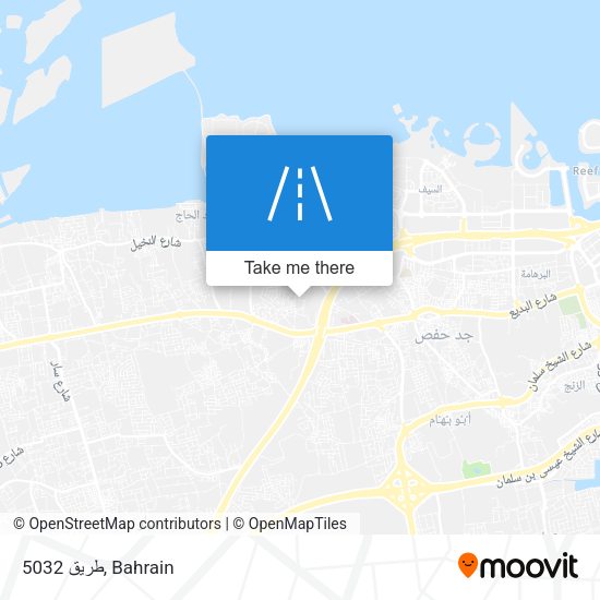 طريق 5032 map