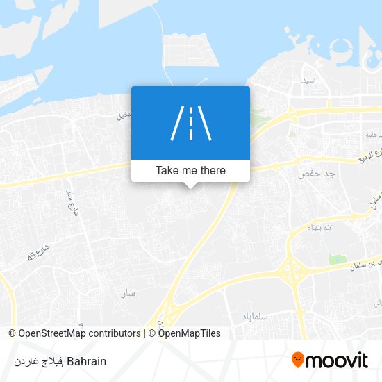 فيلاج غاردن map