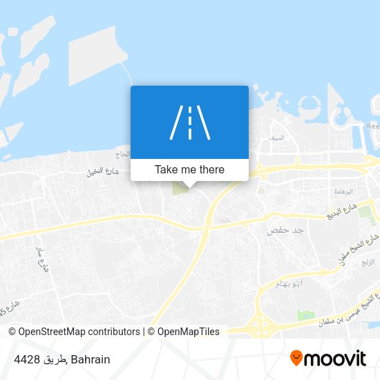 طريق 4428 map
