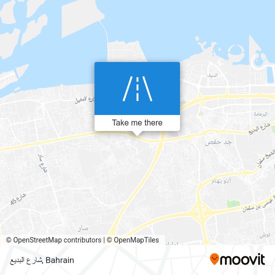 شارع البديع map