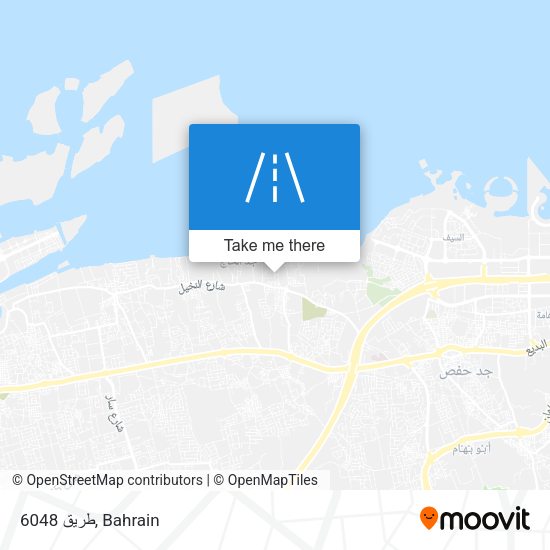 طريق 6048 map