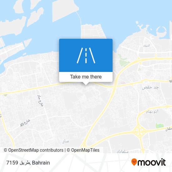 طريق 7159 map