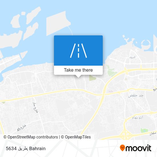 طريق 5634 map