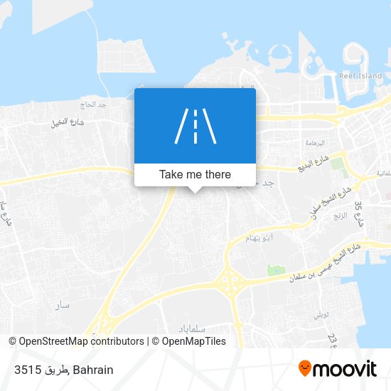 طريق 3515 map