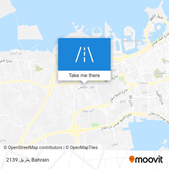 طريق 2139 map
