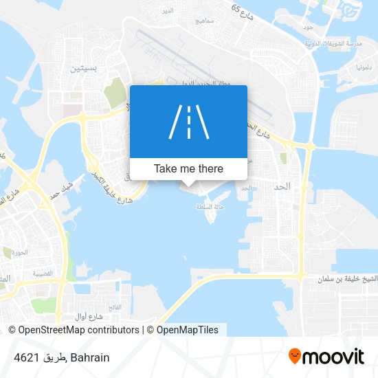 طريق 4621 map