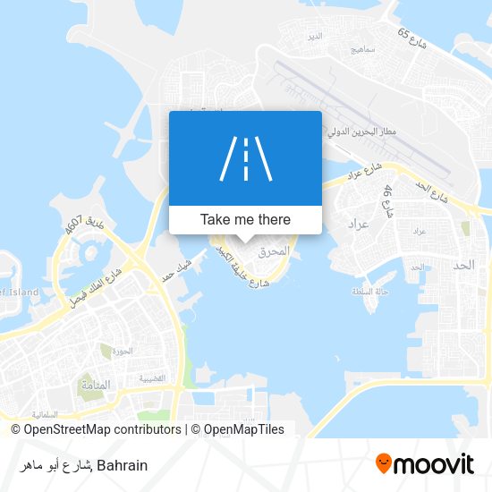 شارع أبو ماهر map