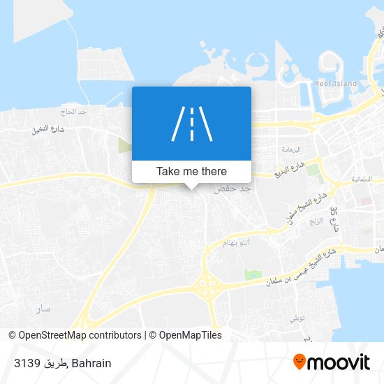 طريق 3139 map