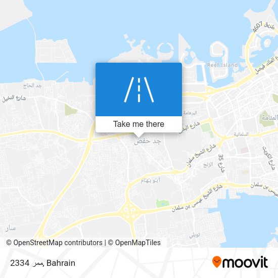 ممر 2334 map