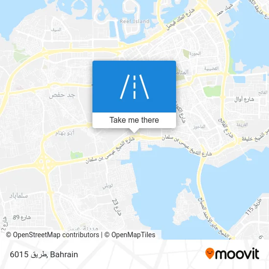 طريق 6015 map