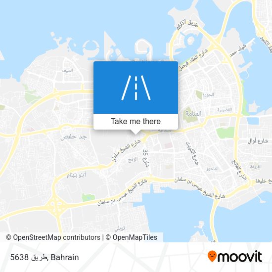 طريق 5638 map
