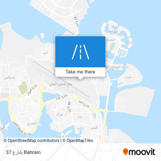 شارع 37 map